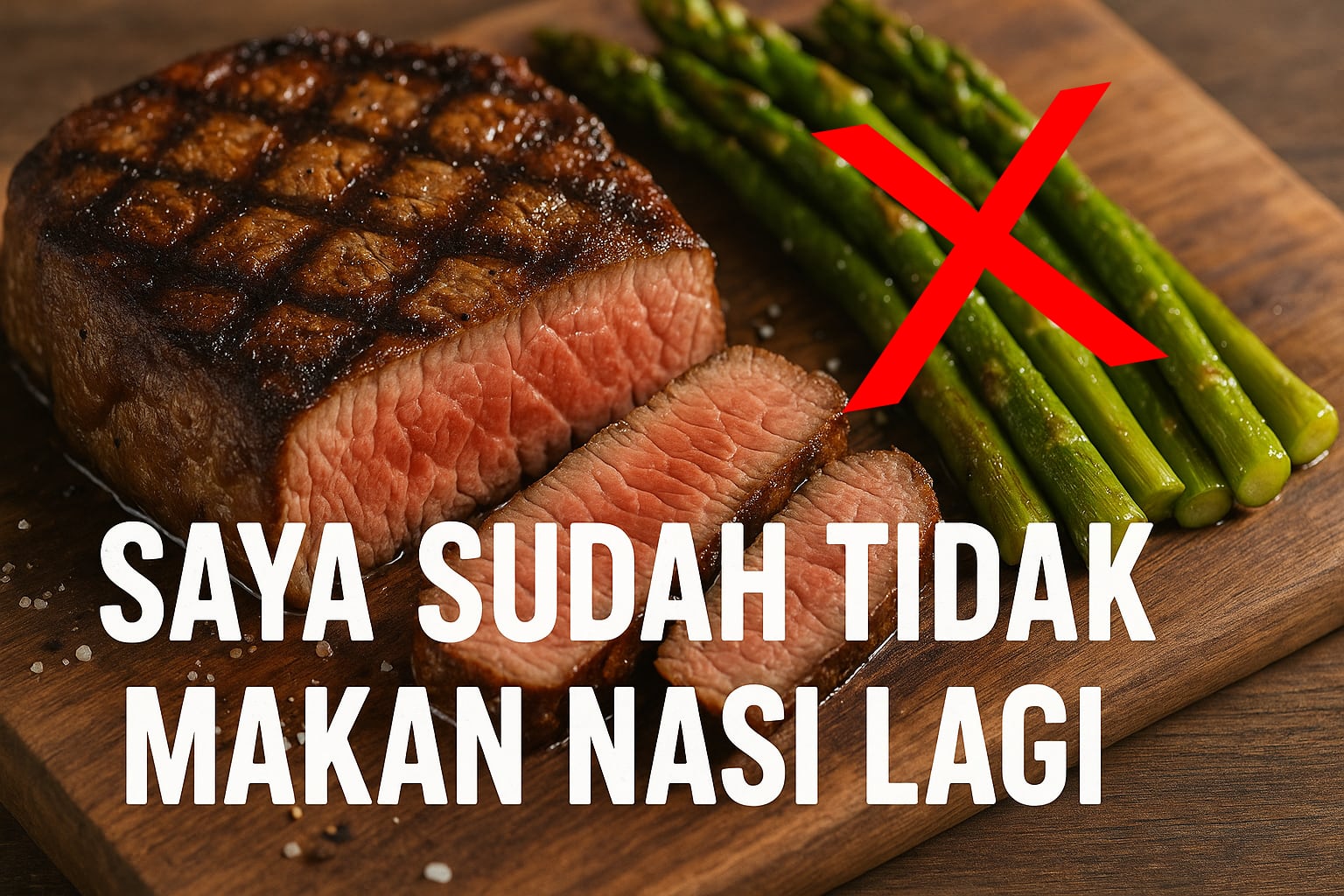 Saya Sudah Tidak Makan Nasi Lagi, Carnivore Diet